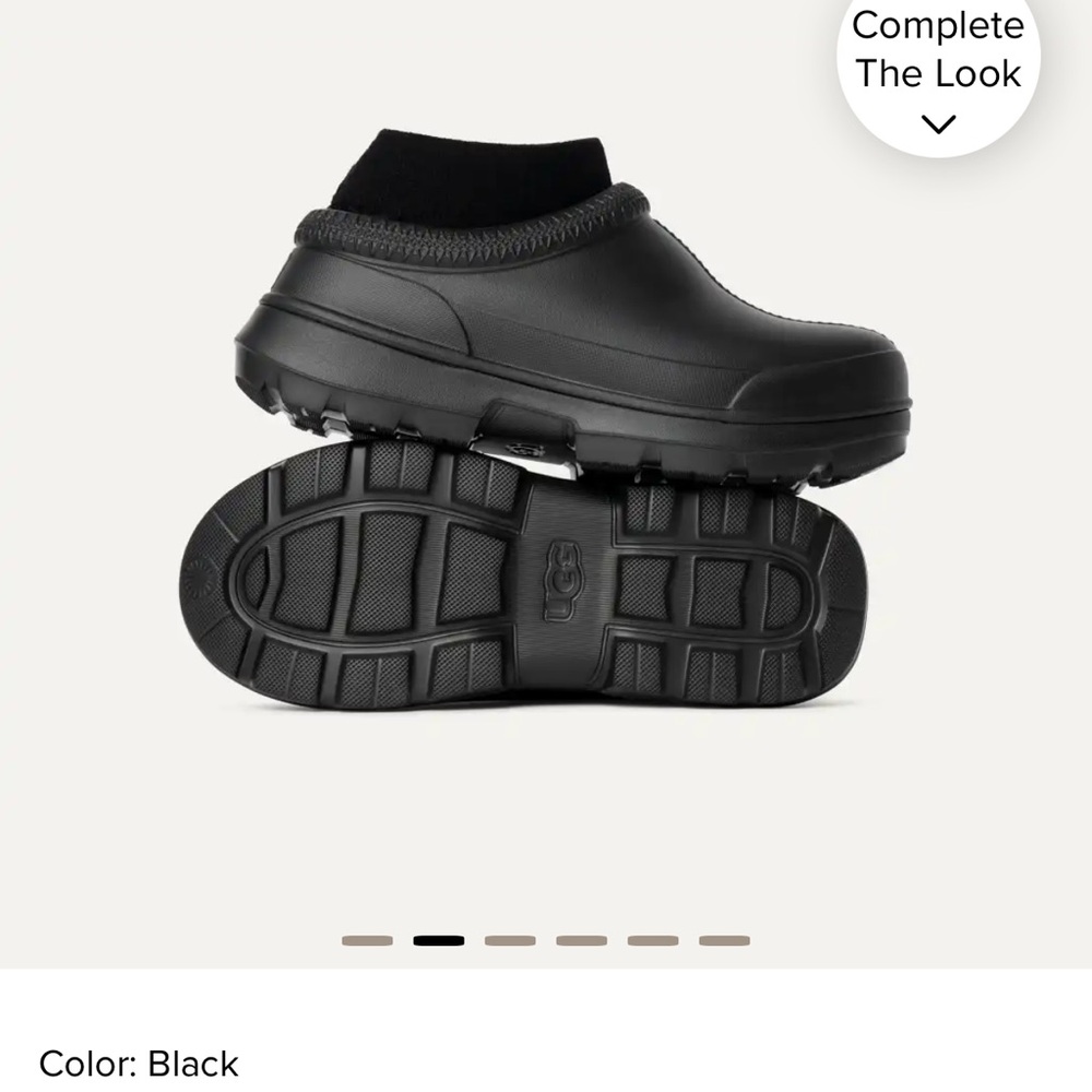 Black Women’s Slip-On Clog Shoes - Comfortable Everyday Wear - Picture 3 of 12